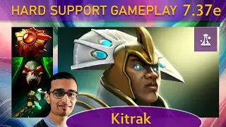 ✨ 7.37e Kitrak Chen |K+A-D - 21 KP - 77%| Hard Support Gameplay - Dota 2 Top MMR