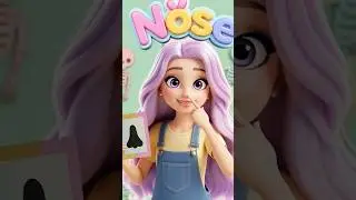 What is This? 🤔 Head, Eyes, Nose, Ear, Mouth, Tongue | Body Parts for Kids | Kidi Learn&nbsp;#shorts