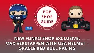 New Funko Shop Exclusive: Max Verstappen with USA Helmet &ndash; Oracle Red Bull Racing | Funko Pop! News