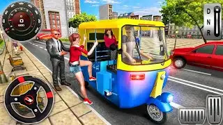 Rickshaw Transport Game - Modern Rickshaw Transport Truck Cargo #Gameplay #Rocky