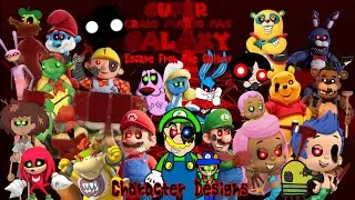 Super Craig Mario Fan Galaxy Escape From The Galaxy Character Designs