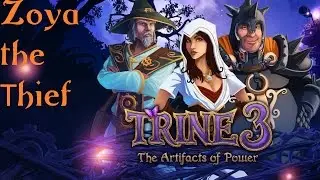 Trine 3 - Zoya the thief - gameplay