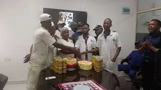 Our monthly Birthday celebration valleumbra @ dufil prima foods Abia state 