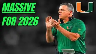 Miami Hurricanes Quietly Made A GENIUS Move