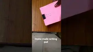 diy Home made writing pad