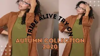 Fall Capsule | Fall Clothing Try On Featuring Tribe Alive | Minimalist Sustainable Fashion Brand