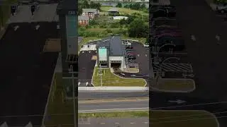 BEFORE & AFTER Watch this commercial construction flip! #commercialconstruction