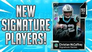 NEW SIGNATURE SERIES PROMO STARTING TOMORROW | LTD CHRISTIAN MCCAFFREY! | MUT 20