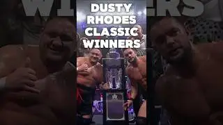 When Finn Balor and Samoa Joe won the Dusty Rhodes Classic #wwe #wrestling #shorts