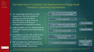 Week 6 : Lecture 27 : Probabilistic Security Risk Assessment - (PSRA): Design Basis Threat