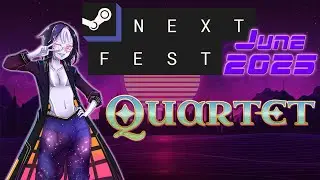 Quartet Demo - Steam Next Fest June 2025 #steamnextfest #quartet  #demo