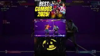 BEST COMBOS of 2025 🔥 SF6 High-Level Combo Showcase Part 6 #shorts #shortvideo #shortsfeed