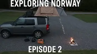NORWAY ROAD TRIP - EPISODE 2 uk to Norway roof tent camping