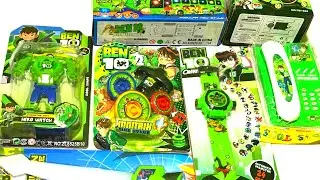 ULTIMATE TOY COLLECTION BEN 10,TRANSFORMER WATCH,3D LIGHT BUS,TELEPHONE,PROJECTOR WATCH,3D LIGHT CAR