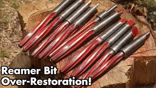 Reamer Bit Over-Restoration: Cleaning, Sharpening, Painting