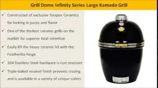 Grill Dome Kamado Grill: Grill Dome Infinity Series Large Kamado Grill