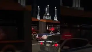 Aktobe Kazakhstan night street life #almaty #aktobe #travel #astana