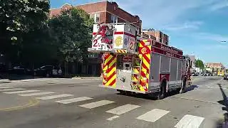 Chicago Fire Department: Squad 2 Responding