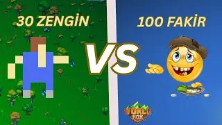 100 Fakir mi Yoksa 30 Zengin mi Kazanır? - Worldbox