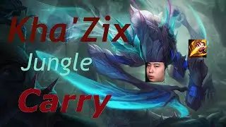 Chuuper Solo Q : Kha'Zix Jungle Full Game - League of Legends
