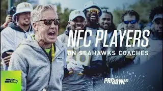NFC Pro Bowlers on Seahawks Coaching Staff