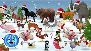 Animal Sound Song || Kids Songs and Nursery Rhymes || Hooray Animal Sounds || EduFam ~