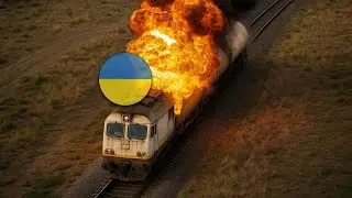 Россия наносит удар по поезду с танками НАТО &mdash; уничтожено оборудование на сумму 6 млрд долларов