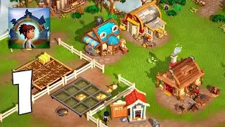 Sunrise Village - Gameplay Walkthrough Part 1 - Level 5 (Android, iOS) Farm Game