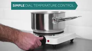 Plaque de cuisson &eacute;lectrique Caterlite simple GG566