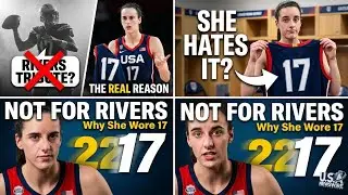 caitlin clark wears number 17 at usa basketball camp truth behind jersey change revealed.