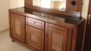 pr&eacute;sentation bahut en bois h&ecirc;tre 2m 0560027064 Baraki Alger et bir eldire oran