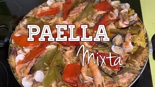 HOW TO MAKE EASY PAELLA MIXTA | Spanish food