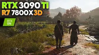 7800X3D & RTX 3090 Ti | Assassin's Creed Shadows (1080p, 1440p & 4K Maximum + RT/RTGI + DLSS 4)