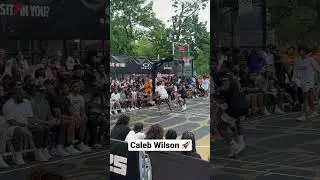 Caleb Wilson is an absolute bucket! He scored at ease at the Slam Hs game in NYC. Pro buckets!