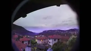 Calming Clouds Sky Motion - 60x Timelapse