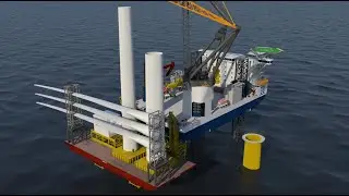 Friede & Goldman BargeRack Concept for Offshore Wind