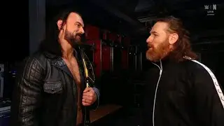 Sami Zayn And Drew McIntyre Full Backstage SEGMENT | WWE SmackDown Highlights Today