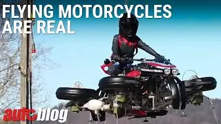 Flying motorcycles are real