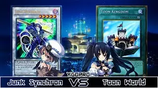 YGOPRO (Replay): VS NoireRulz29 - Junk Synchron VS Toon World [Rush Scrap Fist OTK]
