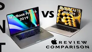 Apple MacBook Pro 16 2019 vs MacBook Air 13 M3 - spec review & comparison