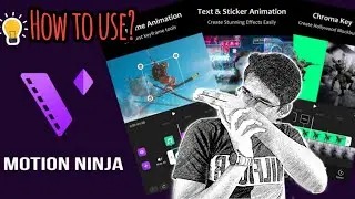motion ninja video editing tamil|motion ninja app tamil 🔥|how to use motion ninja app in tamil😜