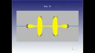 Closed Die Forging Simulation at DEFORM 3D