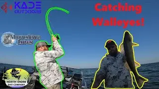 Late Summer Walleyes on Green Bay (Oconto, WI. 9-4-2023)
