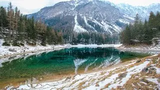 Grüner See | Green Lake | Lacul Verde - Austria, Steiermark - Winter - 4K
