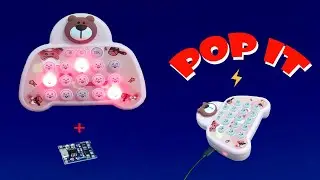 [Pop It 15-Key Mouse Smash Style] Plays very well, so take out the battery charging circuit