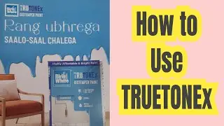 How To Use TRUTONEx DistemperPaint / Birla White @Paintvlog @adityabirlagroup #distemper #viral