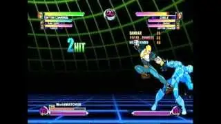 Mvc2 360 Captain Commando 100% Combo (1 Meter)
