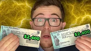 Congress JUST Announced $2,400/month Stimulus Check Response & Giveaway