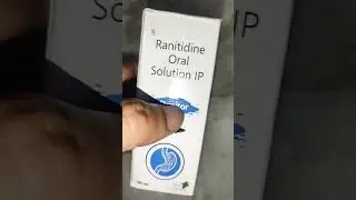 📢 RANITOR RANITIDINE SYRUP For gastric issues Paediatric use full medicinefullinformation #shorts