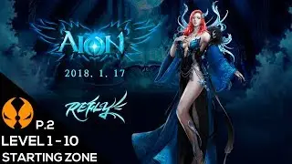 [ Aion 6.0 KR ] REFLY - Starting Zone Level 1 - 10 Gameplay (Part 2)